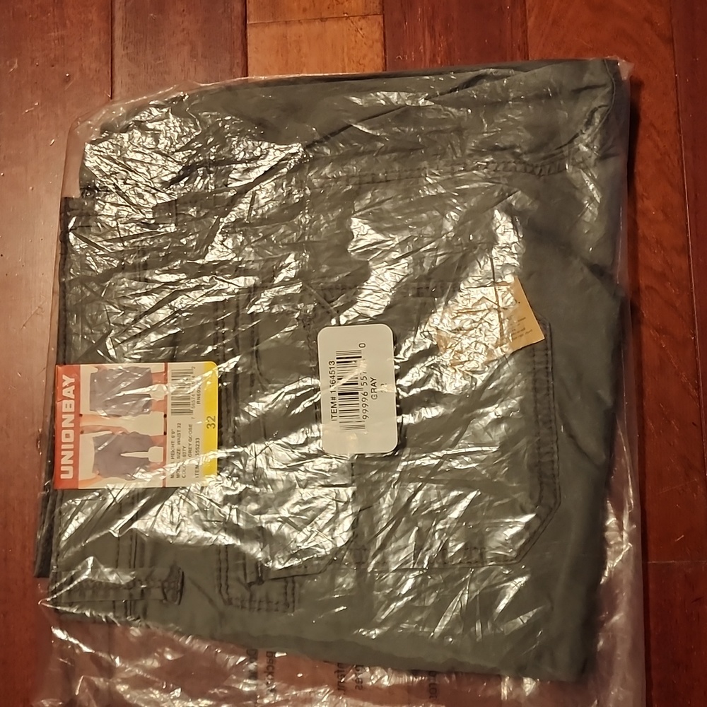 Mens Union Bay Cargo Shorts Size 32 Grey